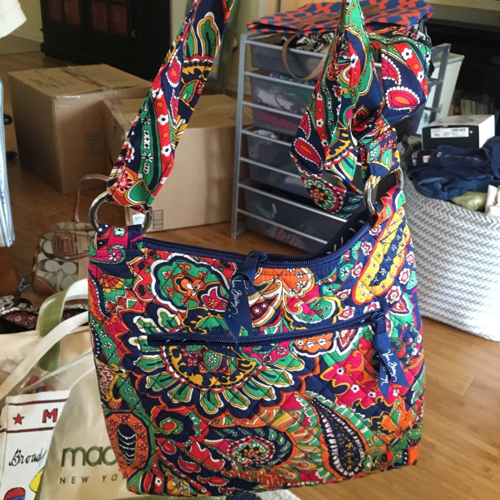 Brand new large cross body Vera wang